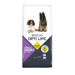 VERSELE LAGA OPTI LIFE ADULT ACTIVE -  ( DRÓB ) 12,5 KG