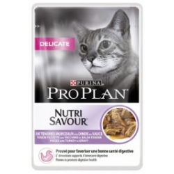 PURINA PRO PLAN CAT DELICATE INDYK SASZETKA 85g