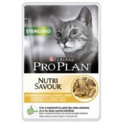 PURINA PRO PLAN CAT STERILISED KURCZAK SASZETKA 85g