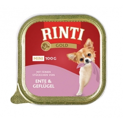 RINTI MINI GOLD KACZKA/DRÓB TACKA 100g