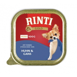 RINTI MINI GOLD KURCZAK/GĘŚ TACKA 100g