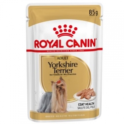 ROYAL CANIN  BREED HEALTH NUTRITION YORKSHIRE TERRIER  ADULT 85G