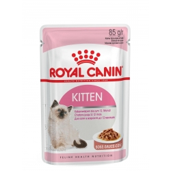 ROYAL CANIN KITTEN INSTINCTIVE W SOSIE  SASZETKA 12szt x 85g