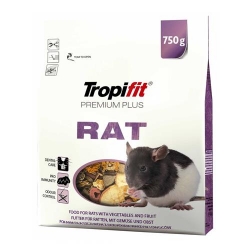 TROPIFIT PREMIUM PLUS RAT - POKARM DLA SZCZURA 750G