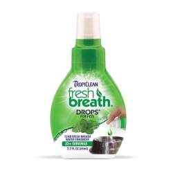 TROPICLEAN  FRESHBREATH  DROPS  FOR  PETS 65ML