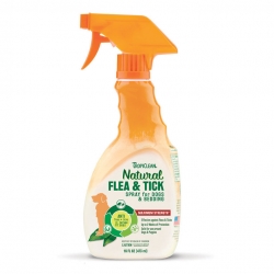 TROPICLEAN HYPOALERGENIC FLEA & TICK SPRAY FOR PETS 473ML