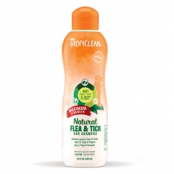 TROPICLEAN NATURAL FLEA & TICK SHAMPOO 592ML