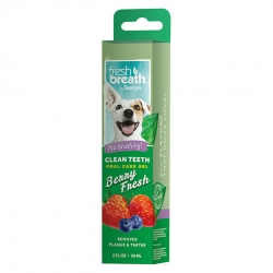 TROPICLEAN CLEAN TEETH ORAL CARE GEL BERRY FRESH 59ML