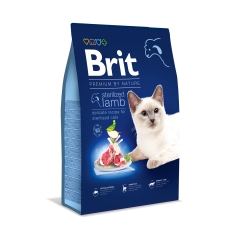 BRIT PREMIUM CAT STERILIZED LAMB 0,8 KG