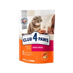 CLUB 4 PAWS CAT ADULT CIELĘCINA 14KG