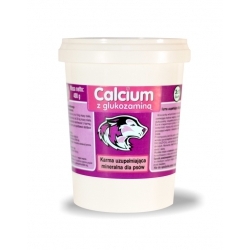 CALCIUM CAN-VIT Z GLUKOZAMINĄ FIOLETOWE 400g