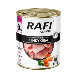Rafi Classic z indykiem 6x 800 g