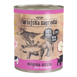 Wiejska Zagroda Mięsna uczta (szczenięta) 200g