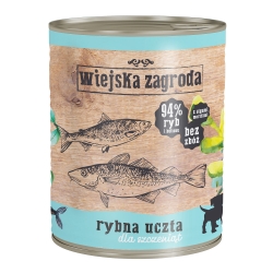 Wiejska Zagroda Rybna uczta (szczenięta) 800g