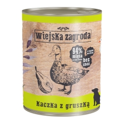 Wiejska Zagroda Kaczka z gruszką 400g